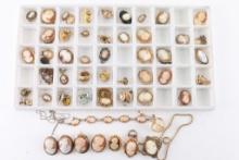 Beautiful Collection of Cameos.