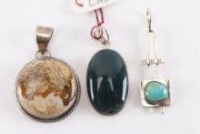 Lot of 3 Pendants.