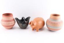 Lot of Native American Pottery.