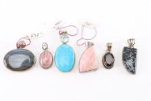 Lot of 6 Pendants.