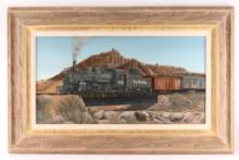 Original Oil on Board.
