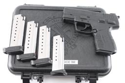 Springfield XDE-9 9mm SN: HE907696