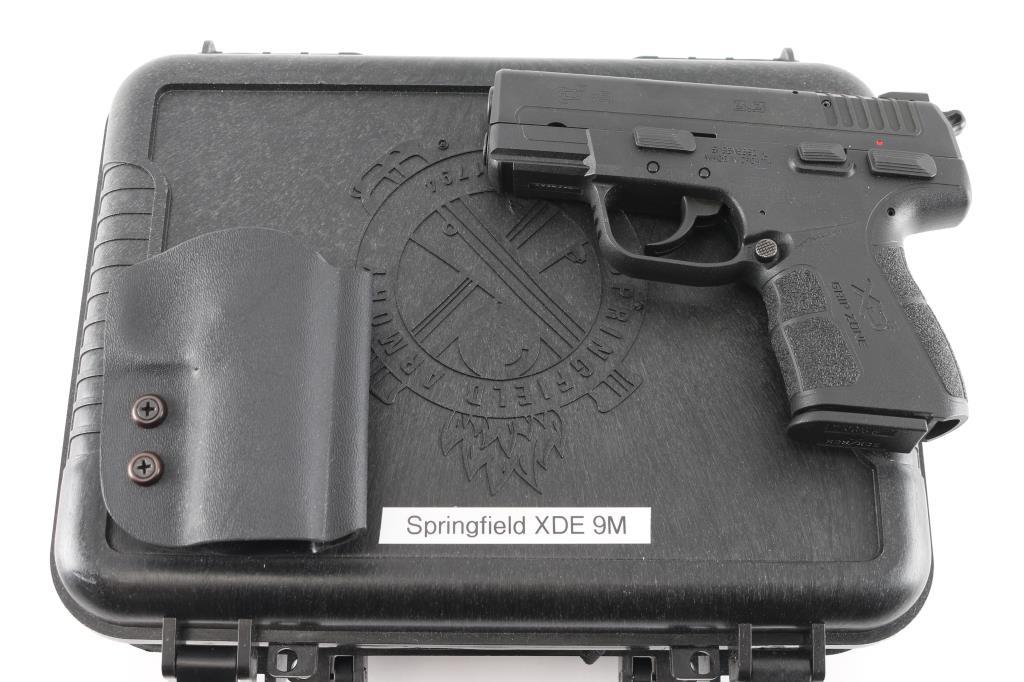 Springfield XDE-9 9mm SN: HE907696