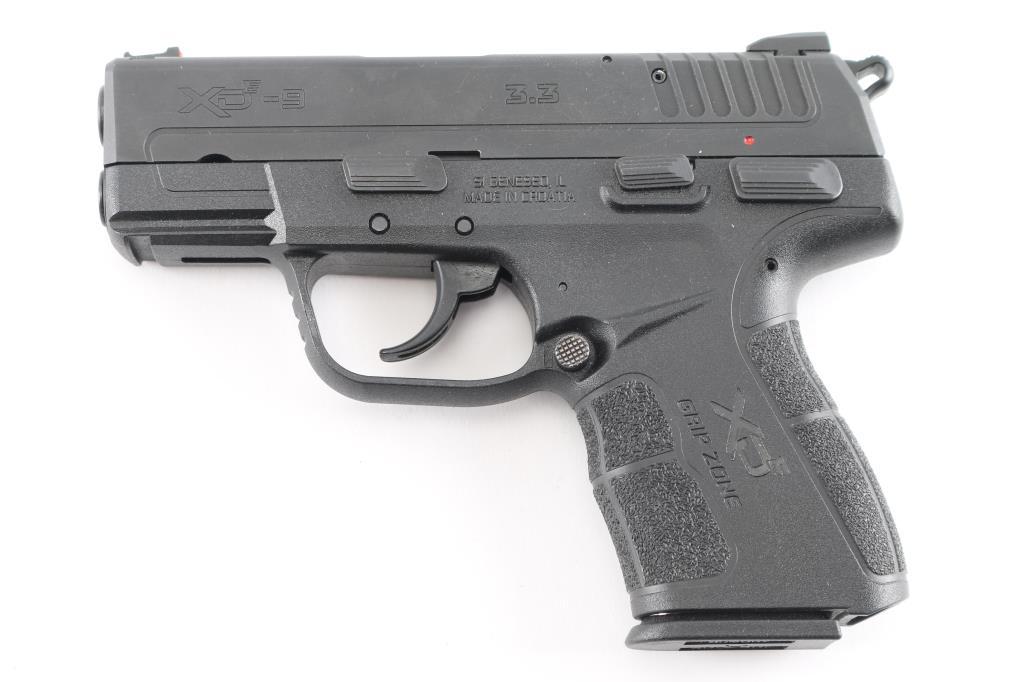 Springfield XDE-9 9mm SN: HE907696