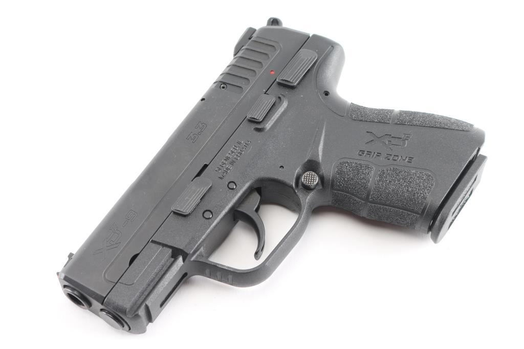 Springfield XDE-9 9mm SN: HE907696