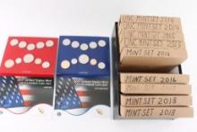 Lot of US Mint Proof Uncirculated Coin Sets