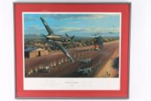 Signed WW2 "Flying Tigers" Print