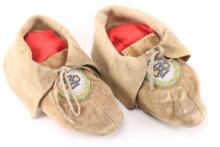 Pair of Beaded Moccs