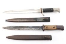 Two Third Reich Bayonets.