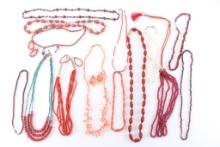 Lot of Misc Coral & Other Jewelry.