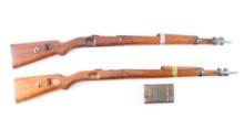 Two German K98k Stocks.