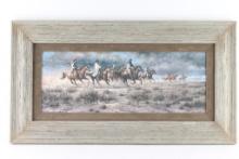 Giclee on Canvas.