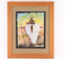 Mixed Media Native American Art.