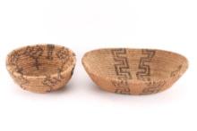 Lot of 2 Apache Baskets.