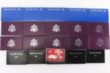 Lot of US Mint Proof Coin Sets