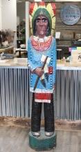 Cigar Store Indian.