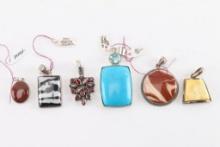Lot of 6 Pendants.