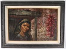 Original Oil on Board.