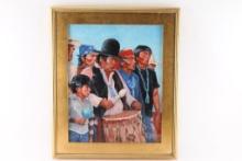 Original Oil on Board