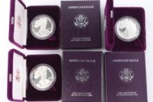 Lot of US Mint American Eagle Proof Coin Sets