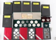 Lot of Royal Canadian Mint Proof Sets and more
