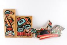Lot of 7 Northwest Coast Art Pieces.