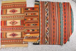 Lot of 3 Zapotec Rugs.