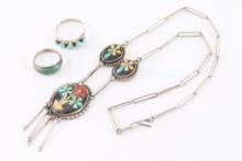 Lot of Native American Jewelry.
