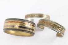 Lot of Silver Bracelets.