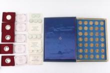 The Franklin Mint Treasury Lot.