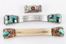 2 Watchbands and a Money Clip.