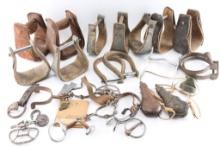 Collection of Vintage Stir ups