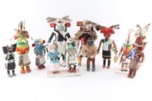 Lot of 10 Kachinas.