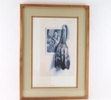 "Eagle Spirit" Signed Lithograph.
