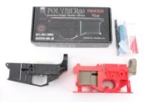 Lot of Two Polymer AR15/M4 Lower Receivers