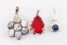 Lot of 3 Pendants.