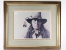 Charles Frizzell Lithograph.