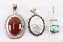 Lot of 3 Pendants.