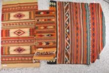 Lot of 3 Zapotec Rugs.