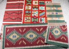 Lot of 4 Mexican Rugs.