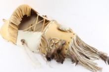Leather Cradleboard.