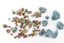 Lot of 2 lbs Uncut Turquoise.