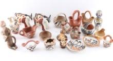 Lot of 22 Native American Pottery Items