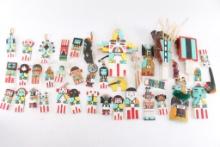 Large Lot of Hopi Kachinas
