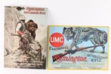 Two Remington Tin signs