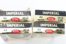 Lot of 43 Mauser Ammo.