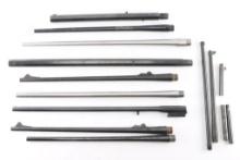 Lot of Rifle and Pistol Barrels