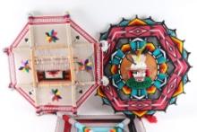 Lot of 3 Native American Wall hangings