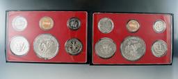 1973 and 1974 Proof Sets in Original Boxes