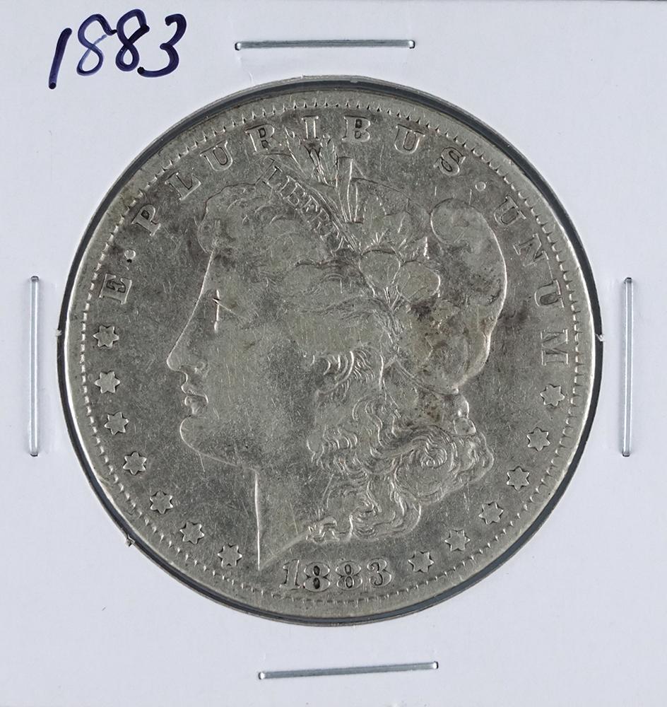 1883 Morgan Silver Dollar VF